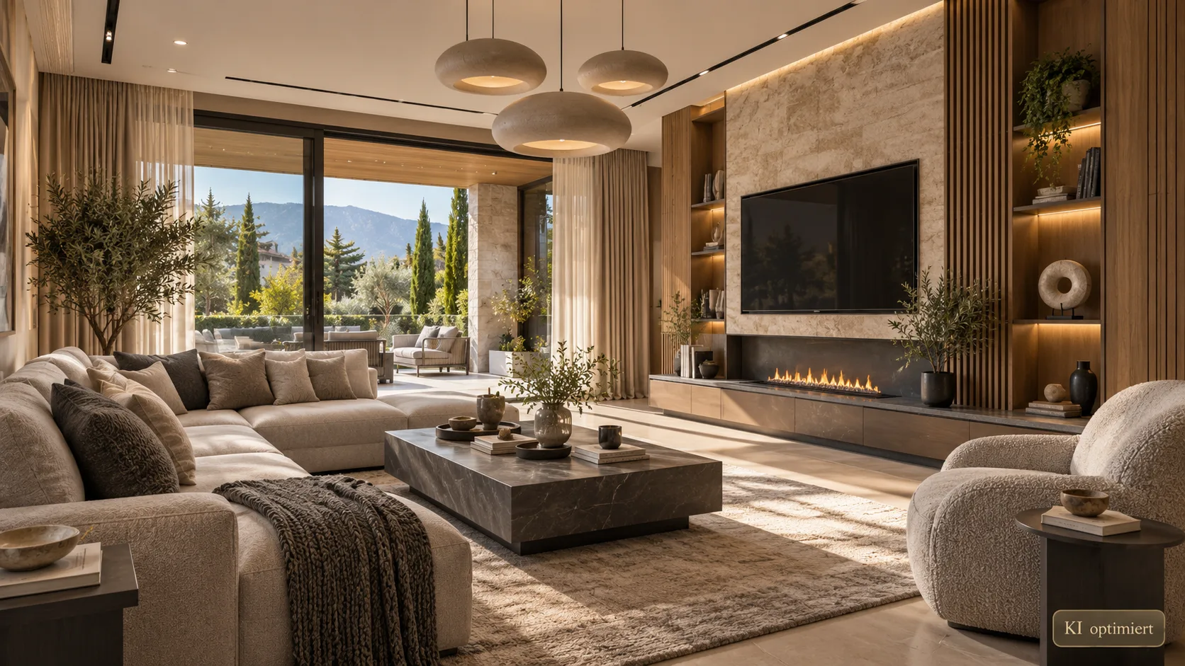 Servergazi’de 950 m² Havuzlu, Akıllı Ev 7+2 Müstakil Lüks Villa - Önizleme 4