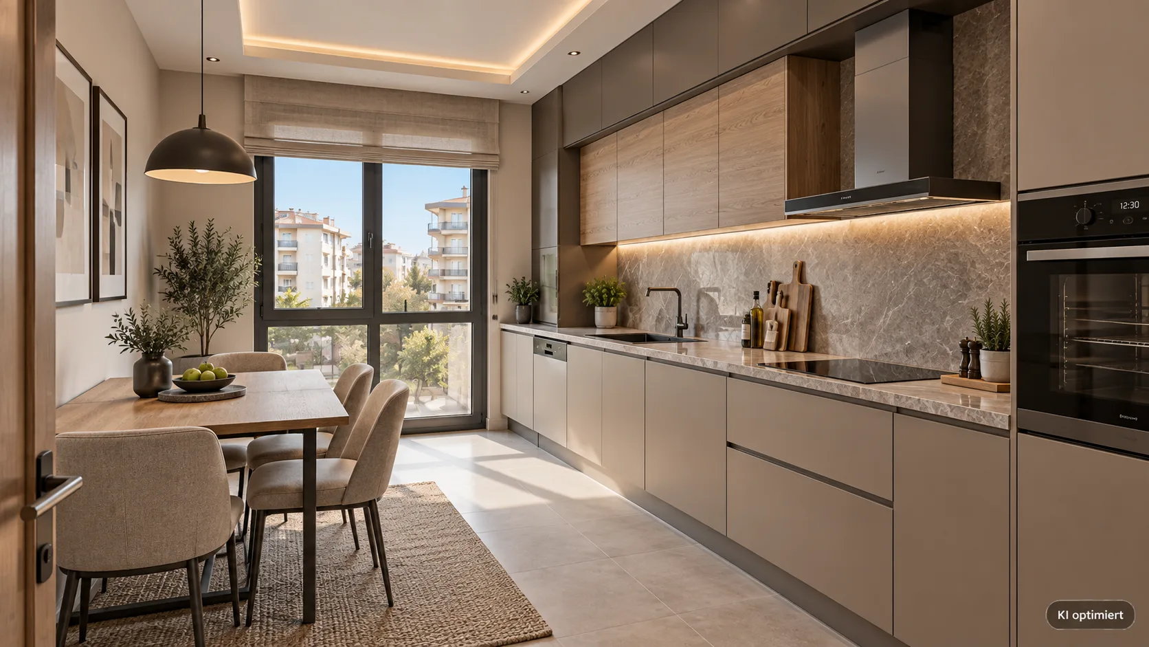 Denizli Demokrasi Meydanı Yakınında Modern 3+1 Kiralık Daire - Önizleme 4