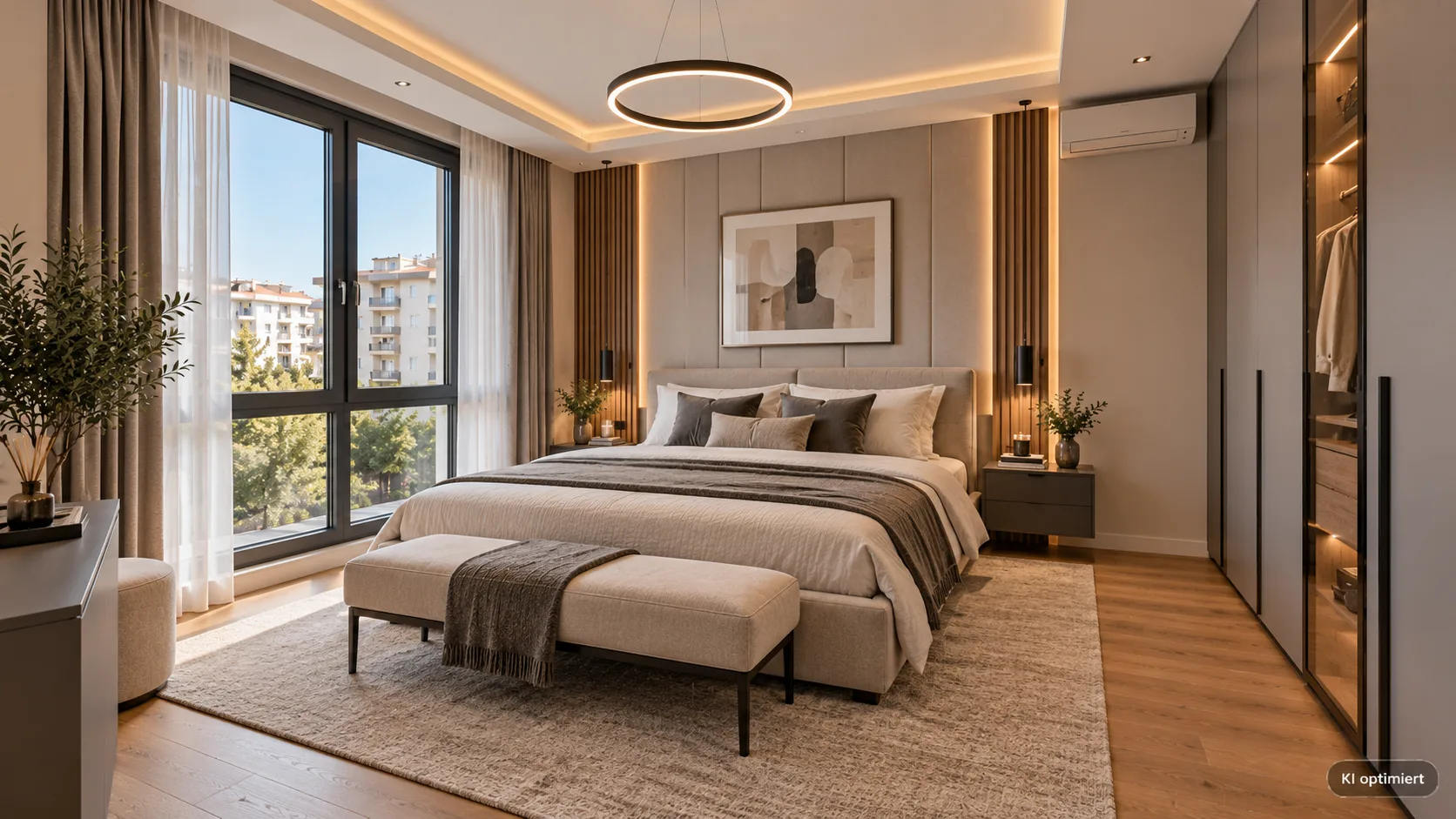 Denizli Demokrasi Meydanı Yakınında Modern 3+1 Kiralık Daire - Önizleme 6