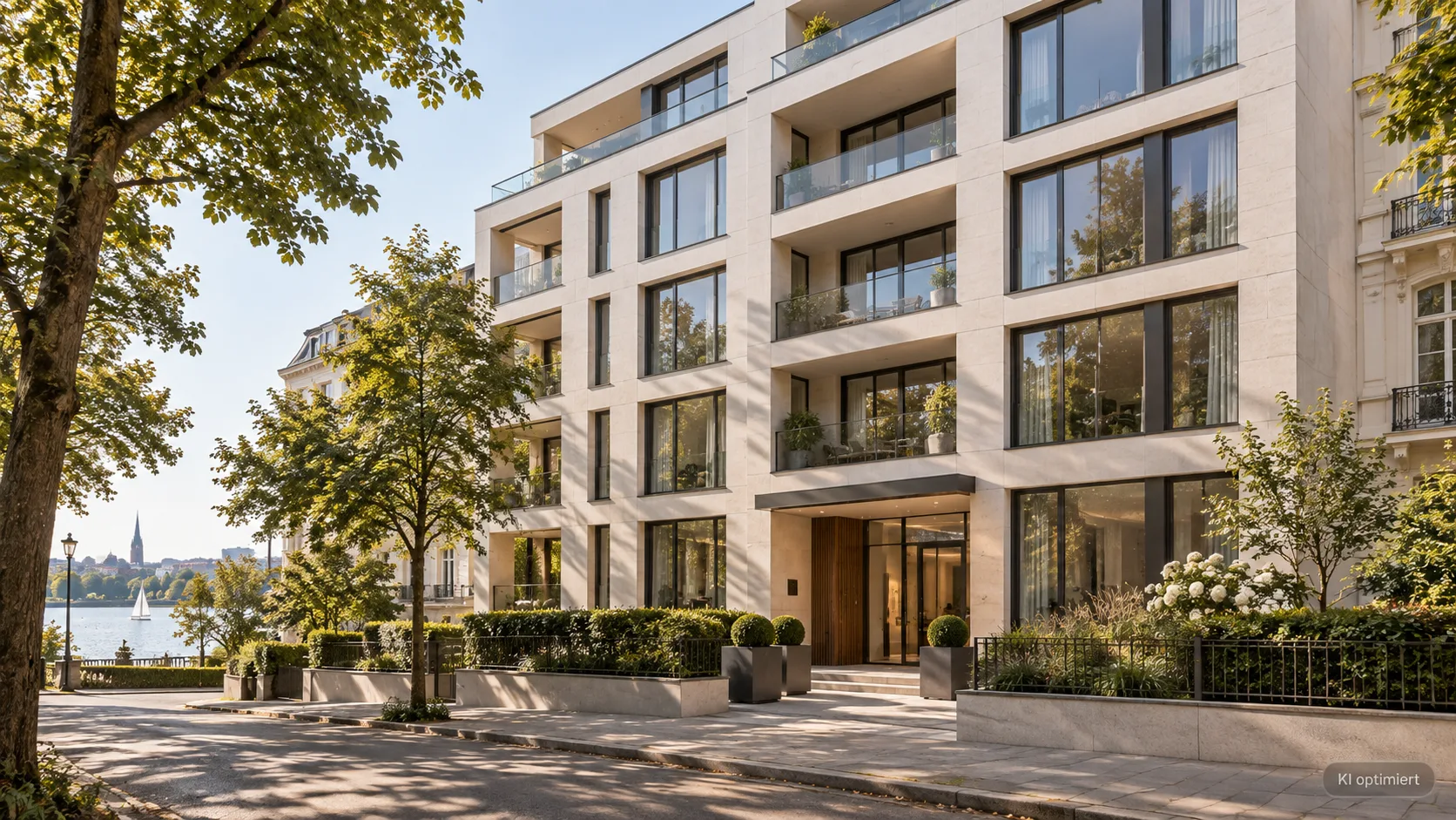 Premium 3-Zimmer-Wohnung nahe der Hamburger Außenalster